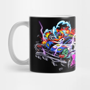 Magnum Saber 90s Anime Mug